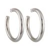 Machete 2" Perfect Hoops In Silver 1 Machete 2" Perfect Hoops In Silver