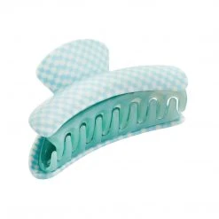 Machete Grande Heirloom Claw In Blue Checker