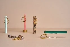 Machete Tech Bar Keychain In Blonde Tortoise