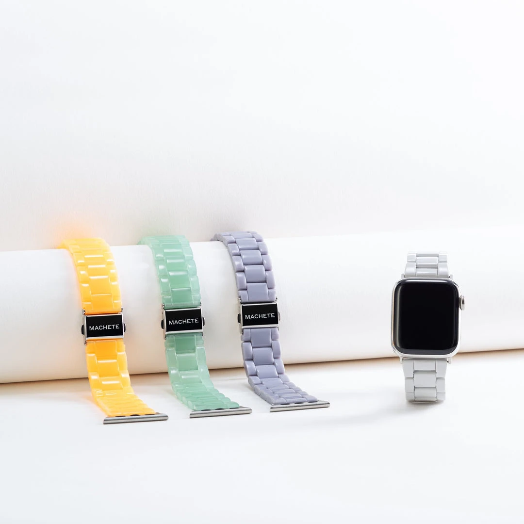 Machete Apple Watch Band In Sea Glass THE SPOTLIGHT 5 Machete Apple Watch Band In Sea Glass THE SPOTLIGHT