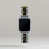 Machete Apple Watch Band In Stainless Steel & Classic Tortoise Tech