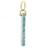 Machete Bar Keychain In Blue Checker