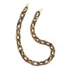 Machete Chunky Sunglass Chain In Blonde Tortoise