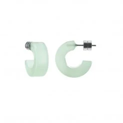 Machete Jewelry Muse Hoops In Sea Glass