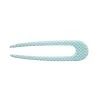 Machete Checker Mania French Hair Pin In Blue Checker