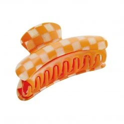 Machete THE SPOTLIGHT Grande Heirloom Claw In Orange Checker