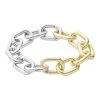 Machete Interchangeable Link Bracelet In Gold + Silver Split THE SPOTLIGHT