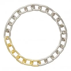 Machete Interchangeable Link Necklace In 3/4 Silver