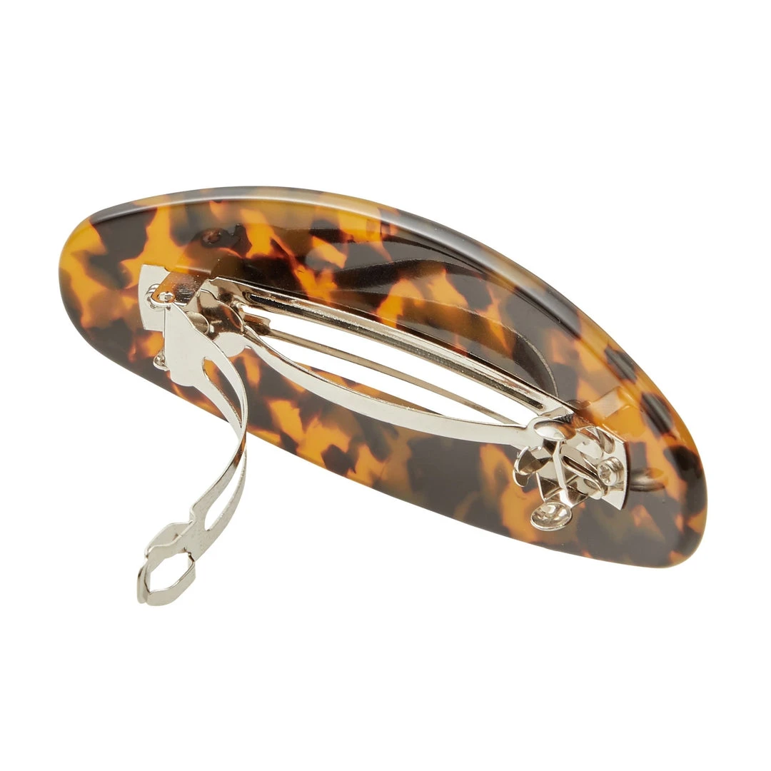 Machete Jumbo Oval Clip In Classic Tortoise 4 Machete Jumbo Oval Clip In Classic Tortoise