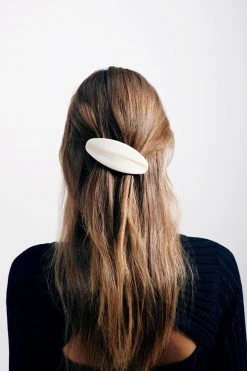 Machete Jumbo Oval Clip In Neon Green