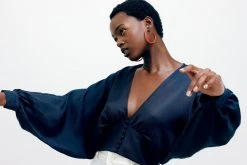 Machete Large Hoops In Ash Blonde Tortoise Jewelry