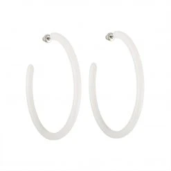 Machete Large Hoops In Petal