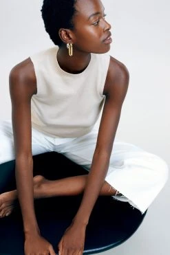 Machete Maya Earrings In Gold