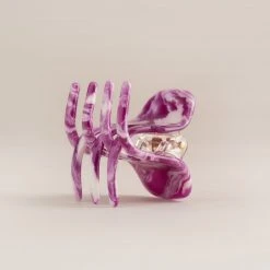 Machete Mini Claw In Marbled Orchid