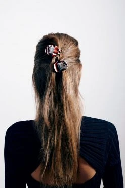 Machete Mini Claw In Orange Checker Checker Mania