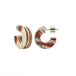 Machete Muse Hoops In Canyon Brown Jewelry