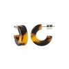 Machete Jewelry Muse Hoops In Classic Tortoise