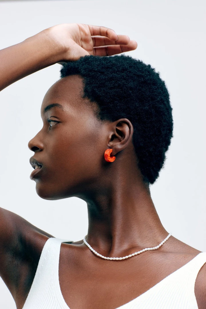 Machete Muse Hoops In Cognac 4 Machete Muse Hoops In Cognac