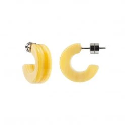 Machete Muse Hoops In Naples Yellow Jewelry