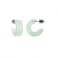 Machete Jewelry Muse Hoops In Sea Glass