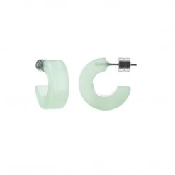 Machete Jewelry Muse Hoops In Sea Glass