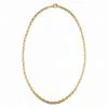 Machete Nautical Bead Necklace In Gold