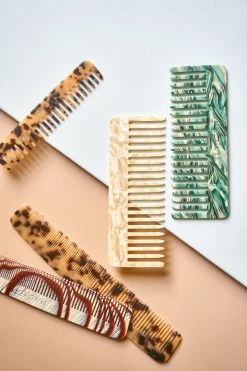 Machete No. 3 Comb In Blonde Tortoise Combs