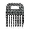 Machete No. 4 Comb In Black + Clear Combs