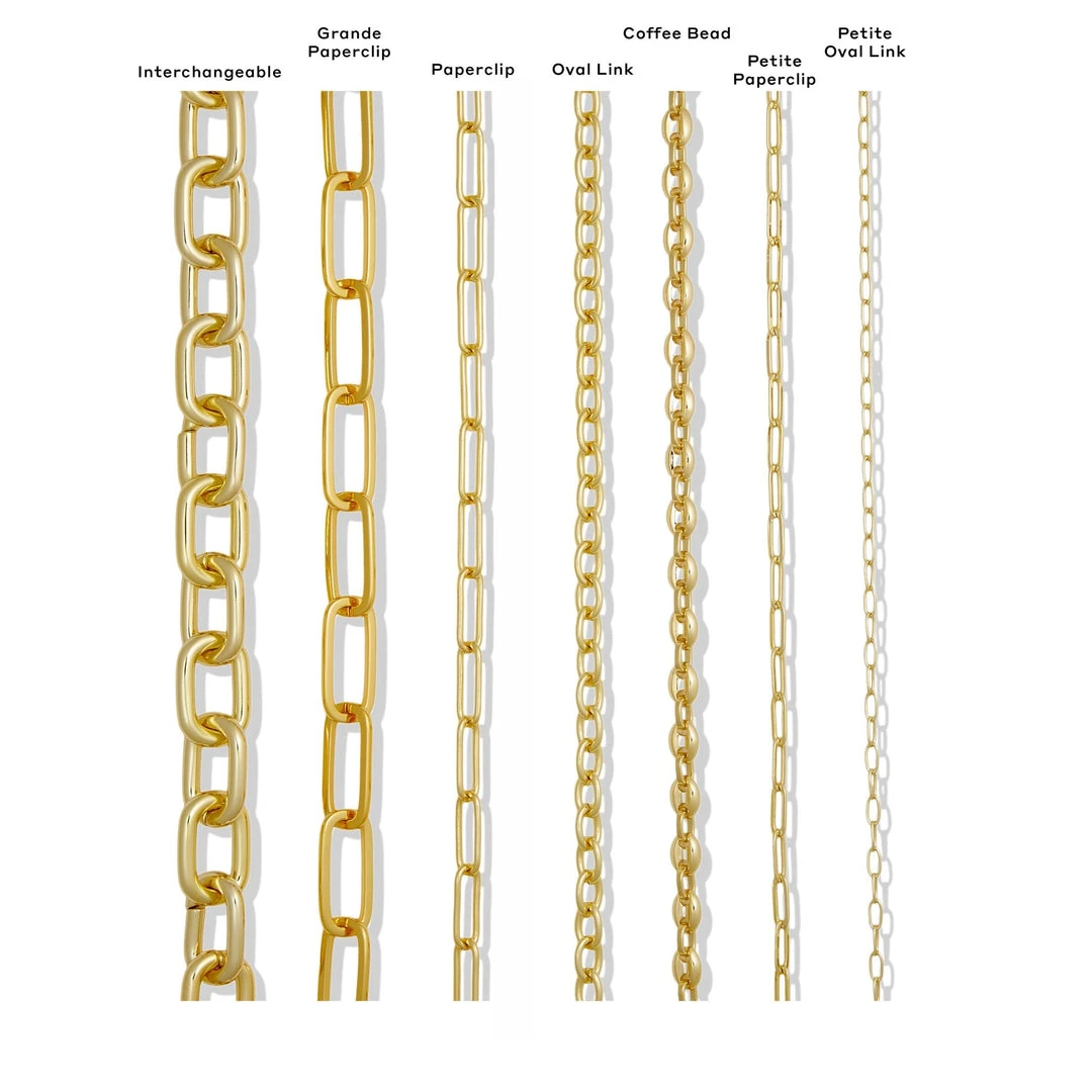 Machete Paperclip Chain Necklace In Gold Jewelry 4 Machete Paperclip Chain Necklace In Gold Jewelry