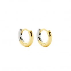 Machete Jewelry Perfect Huggies In 3/4 Gold