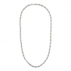 Machete Jewelry Petite Coffee Bead Necklace In Silver