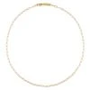 Machete Petite Oval Link Necklace In Gold Jewelry 2 Machete Petite Oval Link Necklace In Gold Jewelry