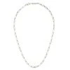 Machete Jewelry Petite Paperclip Chain Necklace In Silver