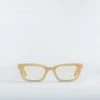 Machete Ruby - Optical Blue Light Frames In Alabaster