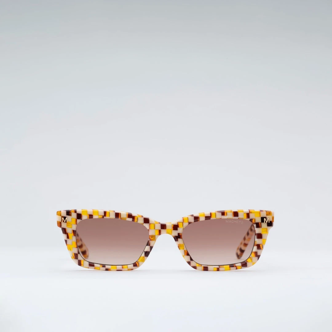 Machete Ruby - Sunglasses In Tortoise Checker Checker Mania 3 Machete Ruby - Sunglasses In Tortoise Checker Checker Mania