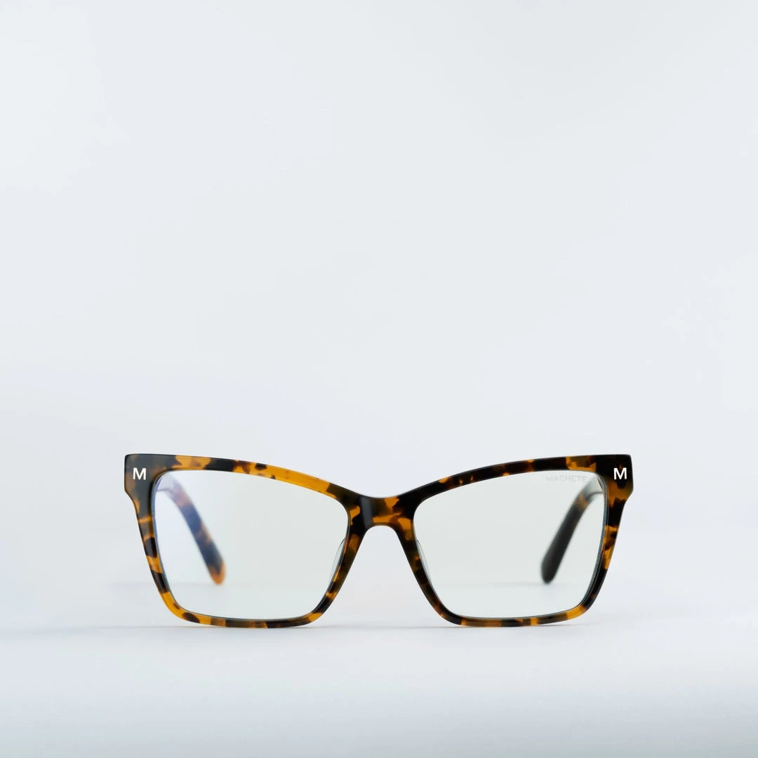 Machete Sally - Optical Blue Light Frames In Classic Tortoise Eyewear 3 Machete Sally - Optical Blue Light Frames In Classic Tortoise Eyewear