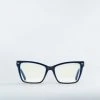 Machete Sally - Optical Blue Light Frames In Parisian Blue