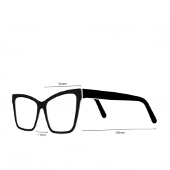Machete Sally - Optical Blue Light Frames In Parisian Blue