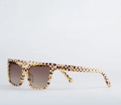 Machete Sally - Sunglasses In Tortoise Checker THE SPOTLIGHT