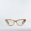 Machete Suzy - Optical Blue Light Frames In Tortoise Checker Checker Mania