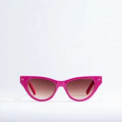 Machete Suzy Sunglasses In Neon Pink Eyewear