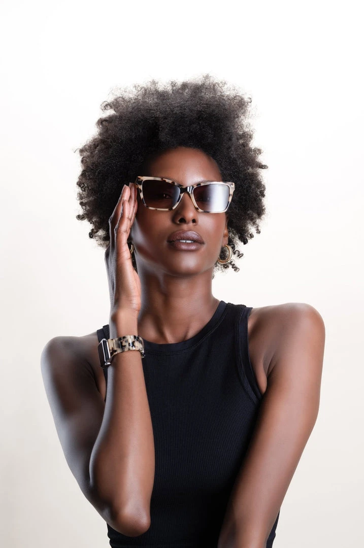 Machete Jewelry Store -Machete Jewelry Store apple watch band in blonde tortoise